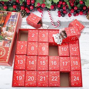 Puzzle de Noël 1000 pièces - Calendrier compte à rebours 24 jours