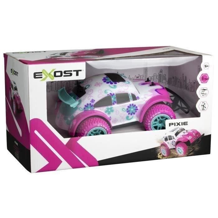 Exost Voiture Radioguidée Pixie Buggy Rose Te20227 - Jeux et