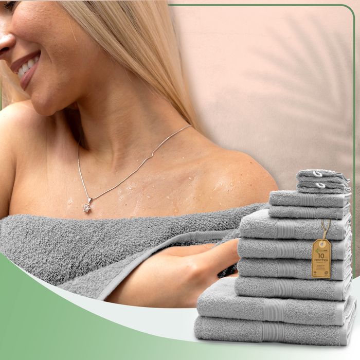 Serviette De Toilette Dinard Blanc 50X90 Cm 100% Coton 550 G (lot De 50