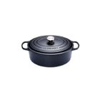 Cocotte ovale Signature 35cm noir mat - Le Creuset