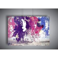 Poster The Beatles Abstrait Couleur Wall art - A3 (42x29,7cm)