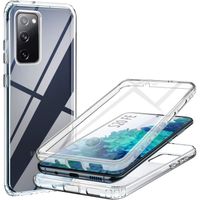 Coque Samsung Galaxy S20 FE 4G- 5G, Antichoc 360 Degrés Protection avec TPU Protection écran Anti-Rayures Integrale CaTrase