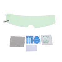 HURRISE patch anti-buée pour casque Patch de Film anti-buée pour visière de casque anti-pluie pour demi-casque complet