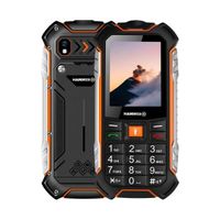Téléphone portable robuste myPhone Hammer Boost LTE basic / senior de couleur Orange avec écran VGA 2,4", 240 x 320 pixels, 64 Mo de