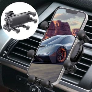 FIXATION - SUPPORT Support Telephone Voiture Grille d’aération Porte Telephone Voiture Gravité Support de Voiture Universel pour Smartphone.[Z1319]