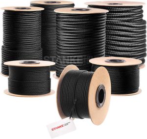 MATÉRIEL DE CORDE 50 m 5 mm corde en polypropylène corde d'amarrage 