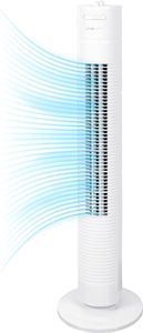 VENTILATEUR Ventilateur sur Pied - Ventilateur Colonne - Ventilateur mobile - Tour Ventilateur oscillant  TVL3770-Blanc - Oscillations à[m1351]