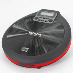 BALADEUR CD - CASSETTE Lecteur CD portable Aiwa PCD-810RD Rouge et Noir a
