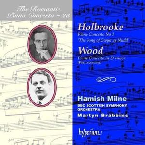 CD MUSIQUE CLASSIQUE Holbrooke/Wood - Joseph Holbrooke: Piano Concerto 