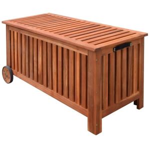 Yajiasheng Coffre De Jardin 118 X 52 X 58 Cm Bois Achat Vente