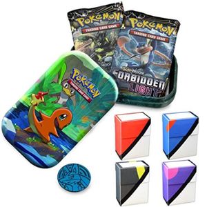 KANTO amis Printemps Mini Tin Set de 5 Pokemon Trading Card Game Packs Booster et coin