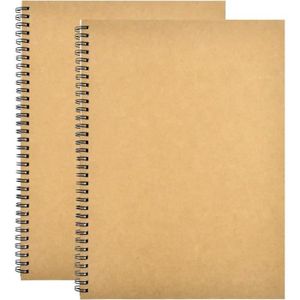 Cahier vierge ivoire 17 x 24 cm (88 pages)