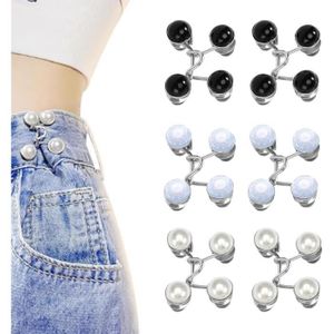 1 ensemble de Jeans à boutons, pince à pression réglable, boucle de taille,  bricolage de vêtements, boutons sans couture - AliExpress