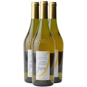 VIN BLANC Côtes du Jura Savagnin Blanc 2016 - Lot de 3x75cl 