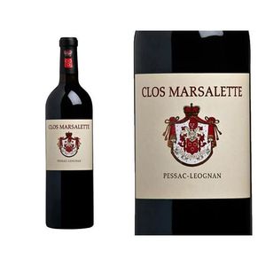 VIN ROUGE Clos Marsalette 2016 Pessac-Léognan - Vin Rouge de