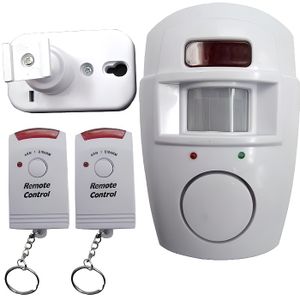 Alarme 2-en-1 sans-fil autonome avec détecteur de mouvement et sirène  intégrée + télécommande (gamme BT)