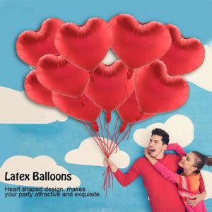 90Pcs Ballons Anniversaire Ballon Coeur Ballon Mariage Ballons Multicolore  Latex Naturel Amour Ballons Helium Décorations Pou[H5057] - Cdiscount Maison