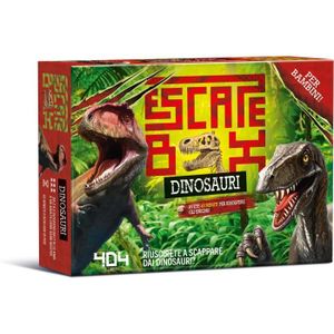 JEU SOCIÉTÉ - PLATEAU Escape Box: Dinosaures - Jeu En Boîte Amusant Pour
