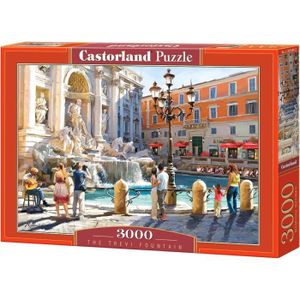 PUZZLE C-300389-2 - Puzzle - Fontaine De Trevi À Rome - 3