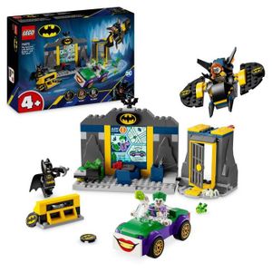ASSEMBLAGE CONSTRUCTION LEGO® Super Heroes DC 76272 La Batcave avec Batman, Batgirl et Le Joker - Set d’aventures