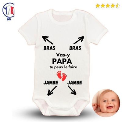 Body rigolo papa sales