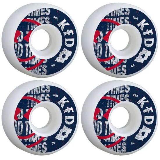 55MM SKATEBOARD ROUE Roulement 4 Paquet Rue Roues pour