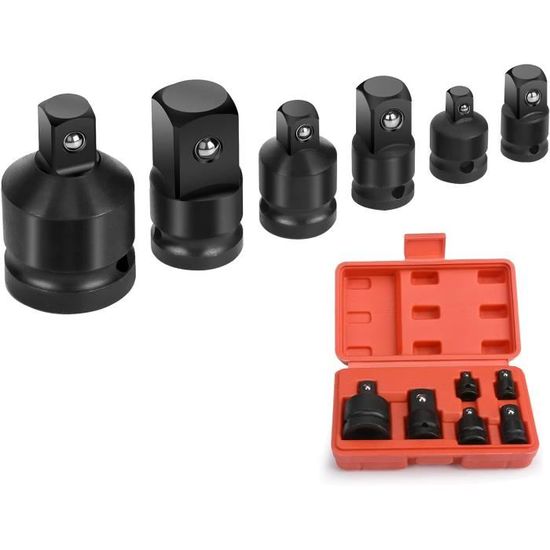 Lot De 4 Réducteurs Hexagonaux Inox 1/2" Vers 3/4" Avec 8 Joints - Adaptateurs Filetés Robinet & Tuyau Robuste