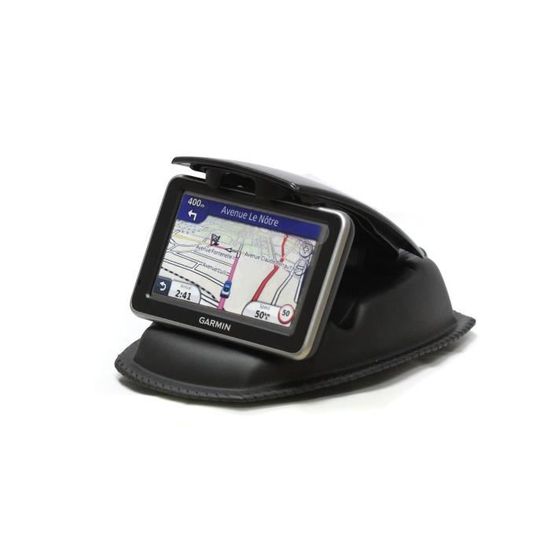 Support GPS Voiture Universel - Compatible 3 à 6,8 Pouces, Adhésif 3M, Antidérapant (pour Garmin, TomTom, Smartphones)