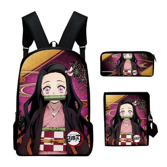 Sac avec Trousse Demon Slayer Nezuko
