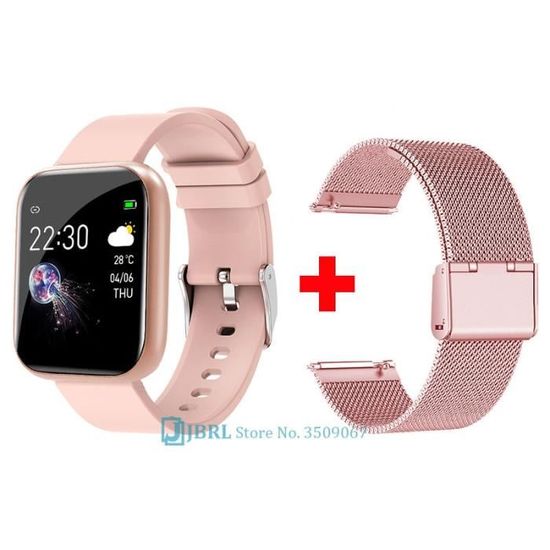 Montre connectée hotsell carrée femme