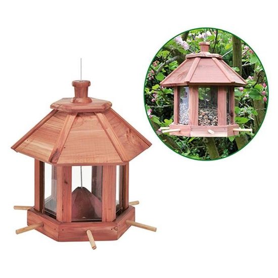 Suspendu Mangeoire Oiseau Bain Oiseaux Sauvages station d/'alimentation décoration de jardin arbre