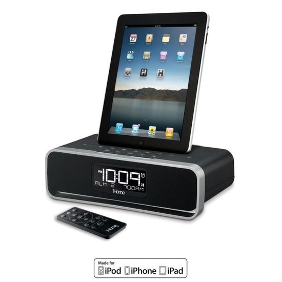 Radio Réveil Sony Avec Station D’accueil Pour IPod/iPhone – Noir – Quasi Neuf