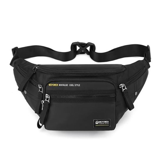 Sac Banane Cuir - Bandoulière Ajustable - Homme Et Femme - Idéal Voyage Et Quotidien - 9
