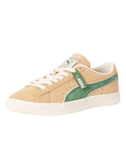 Baskets En Daim VTG PL Puma Homme Beige Beige Cdiscount Chaussures