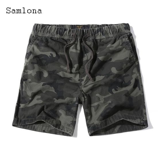 Jammer De Bain Homme Camouflage - Short De Natation Carré Respirant Et Confortable - Imprimé Military Style