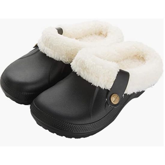 Sabots Fourrés Imperméables - Mules Chaudes Pour Homme/femme - Jardin, Maison, Hiver