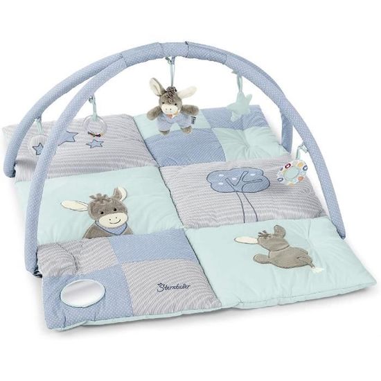 Couverture Étape Bébé Babum - Tapis Mois Personnalisable, Cadeau Naissance, 100% Polyester OEKO-TEX