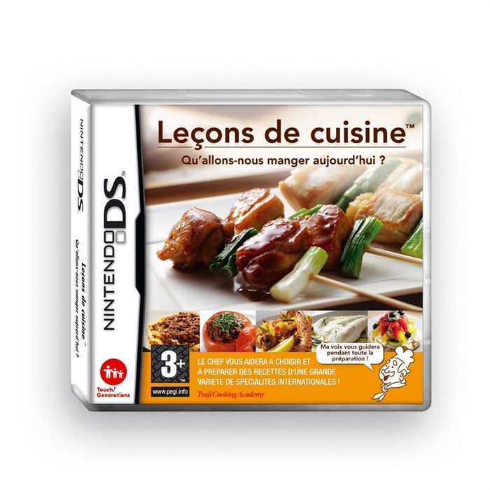 Nintendo Leçons De Cuisine : Qu'Allons-Nous Manger Aujourd'