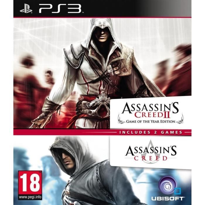 Assassin' Creed + Assassin' Creed Ii Ps3 - vue 2