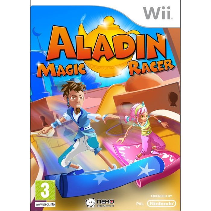 ALADIN MAGIC RACER / Jeu console Wii