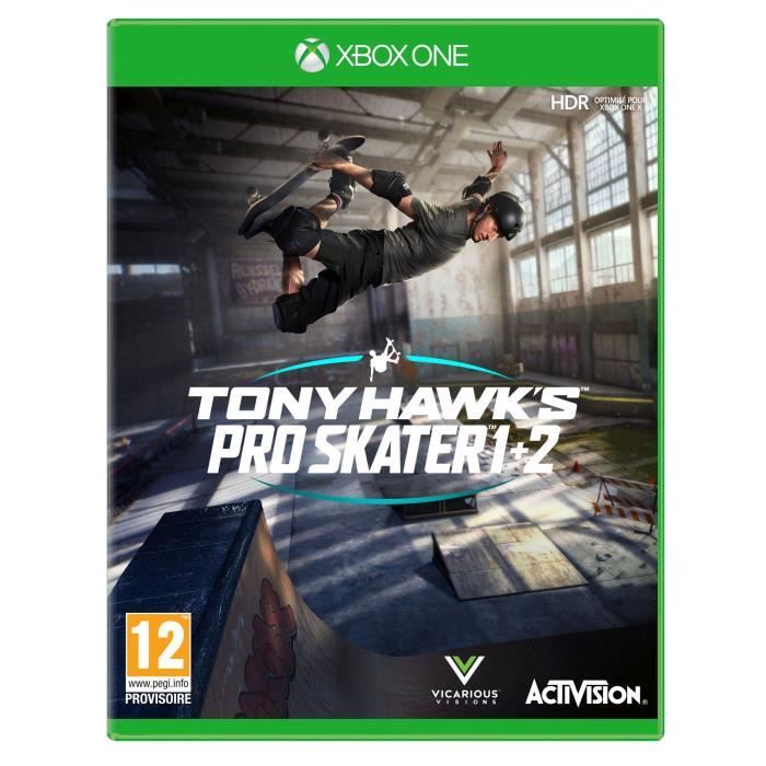 Tony Hawk's Pro Skater 1 + 2 Jeu Xbox One (Upgrade Xbox Series X disponible)