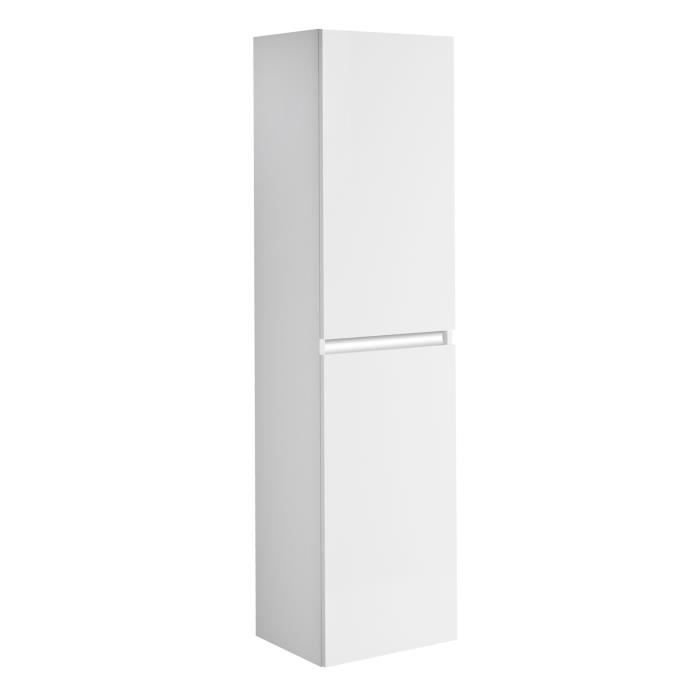 Colonne de salle de bain PESARO blanc alpin brillant