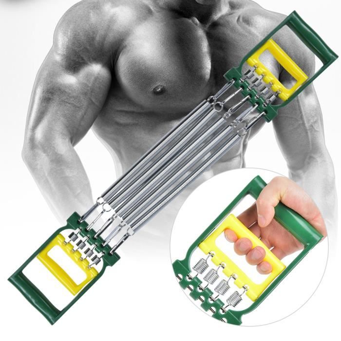 Spring Steels Fitness Dual Use Chest Expander Arm Chest Developer Exercise Training Equipment-FAS