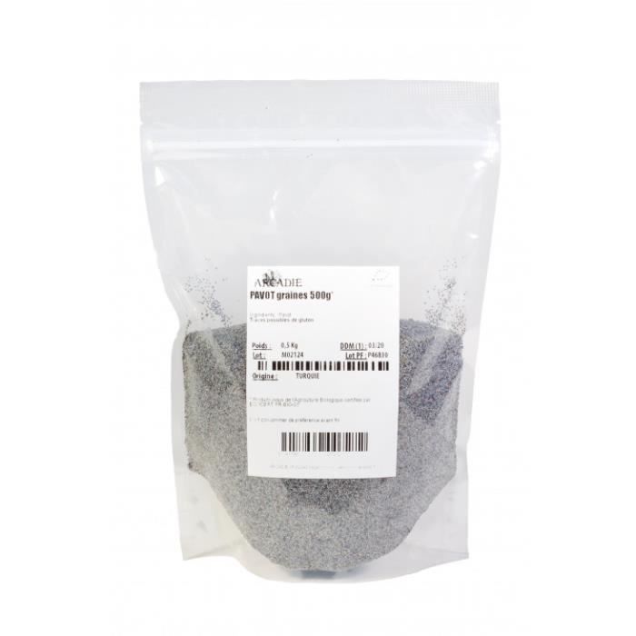 Pavot graines 500gr - Cook