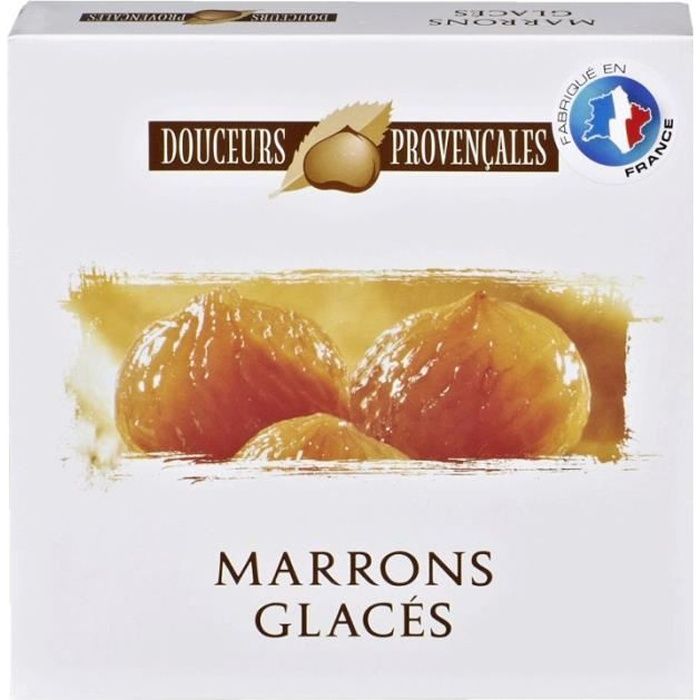 Douceurs provencales Marrons glacés 160g