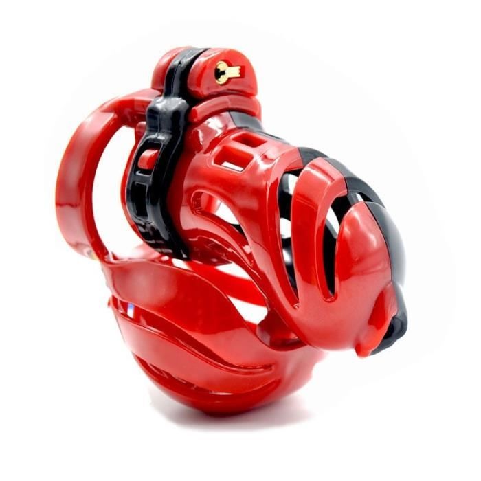 Dispositif électrique masculin nouveau Design 3D Cage de chasteté polyéthylène dispositif de chasteté balle - Type Vert-50mm