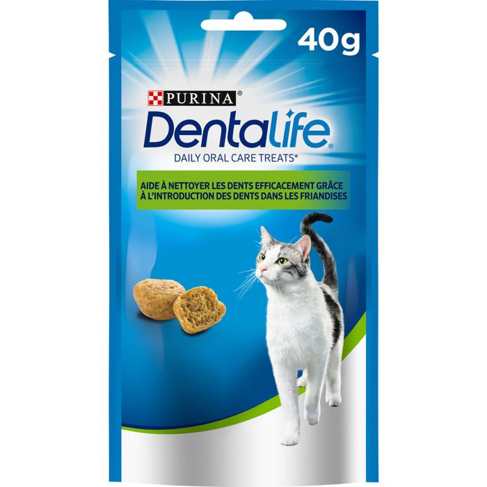 DENTALIFE Friandises pour Chat au Poulet - 40g