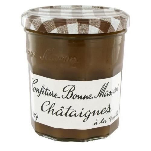 BONNE MAMAN - Confiture De Châtaignes À La Vanille 370G - Lot De 4