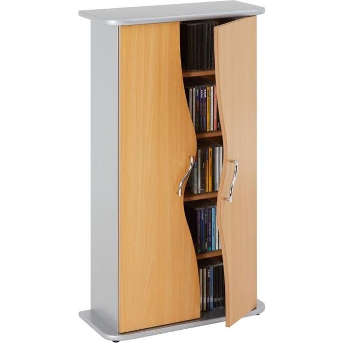 Armoire range CD/DVD WAVE