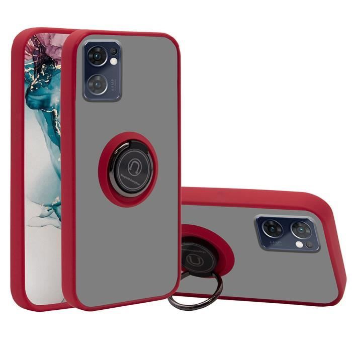 Coque Oppo Find X5 Lite - Rouge
